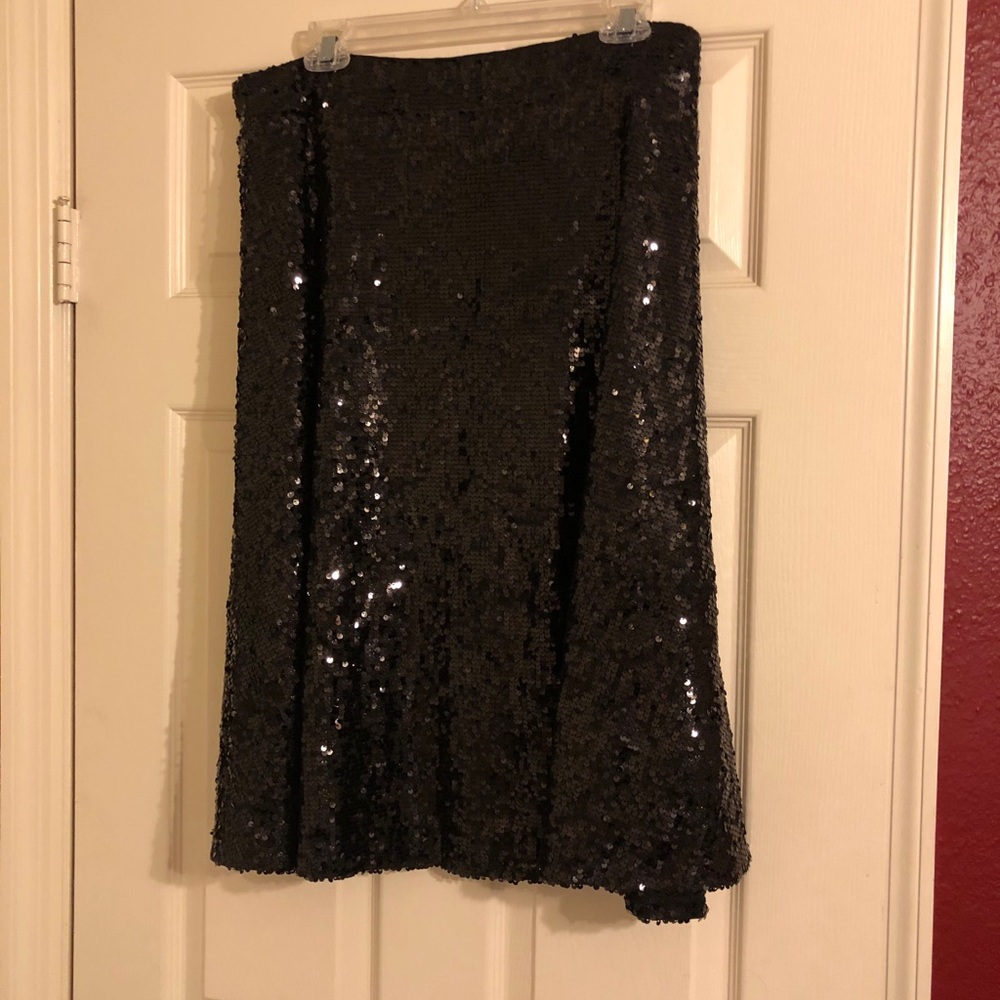 Sequin skirt
